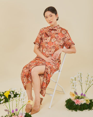 Mandarin Dream Cheongsam Dress